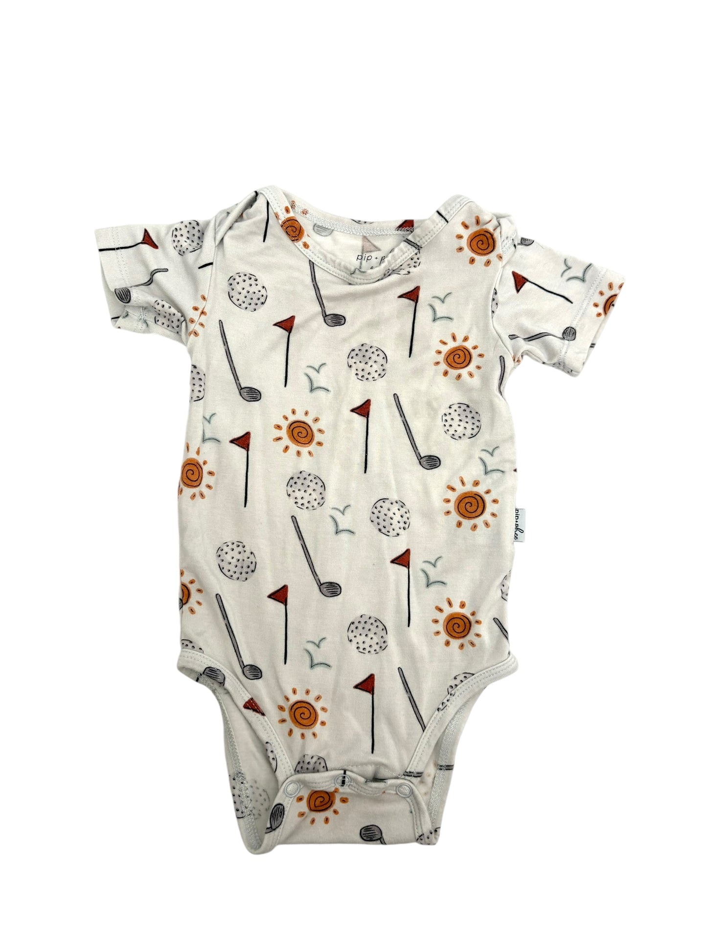 Pip and phee 6-9m onsie