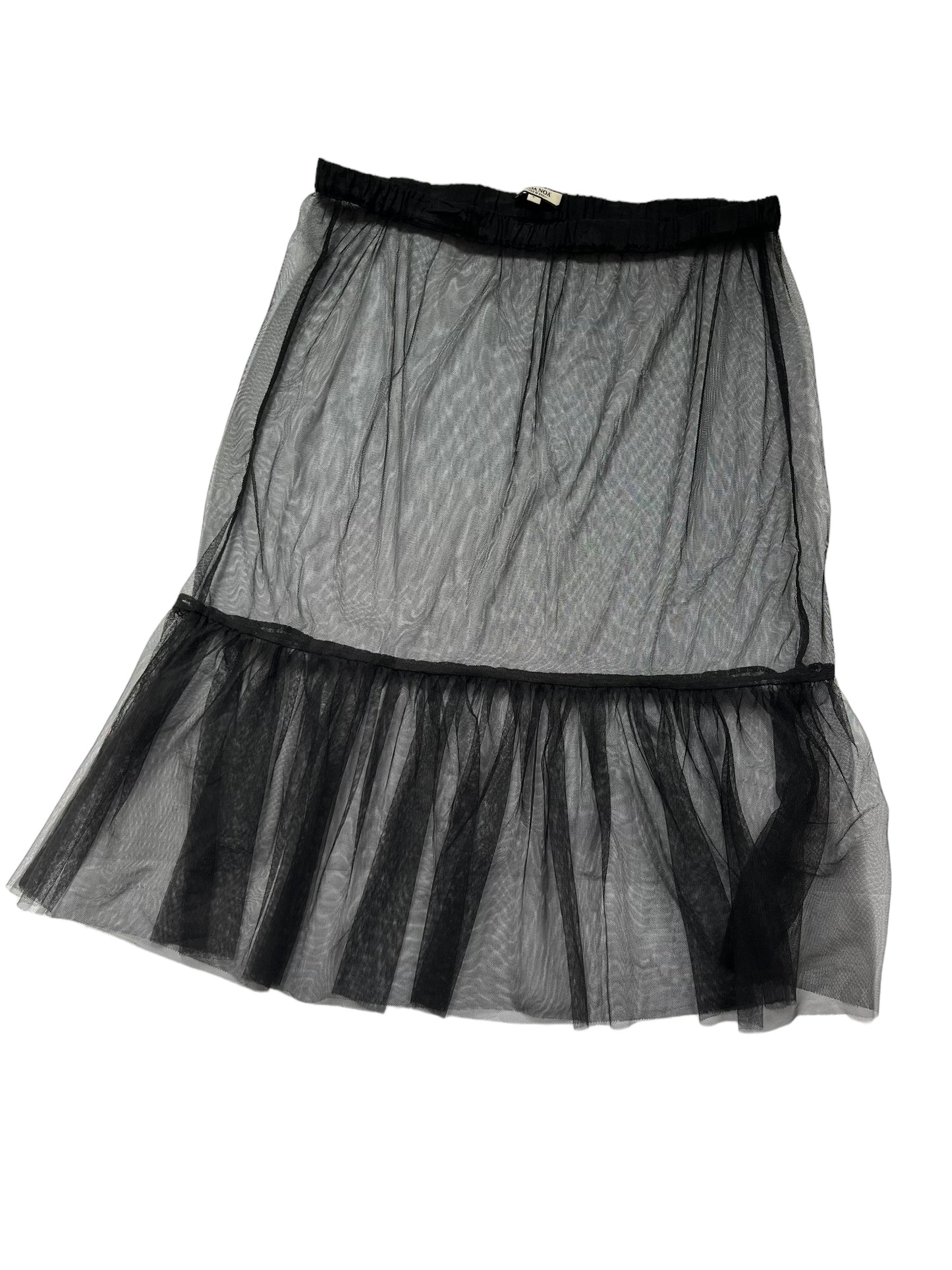 Noa noa tulle sheer skirt large